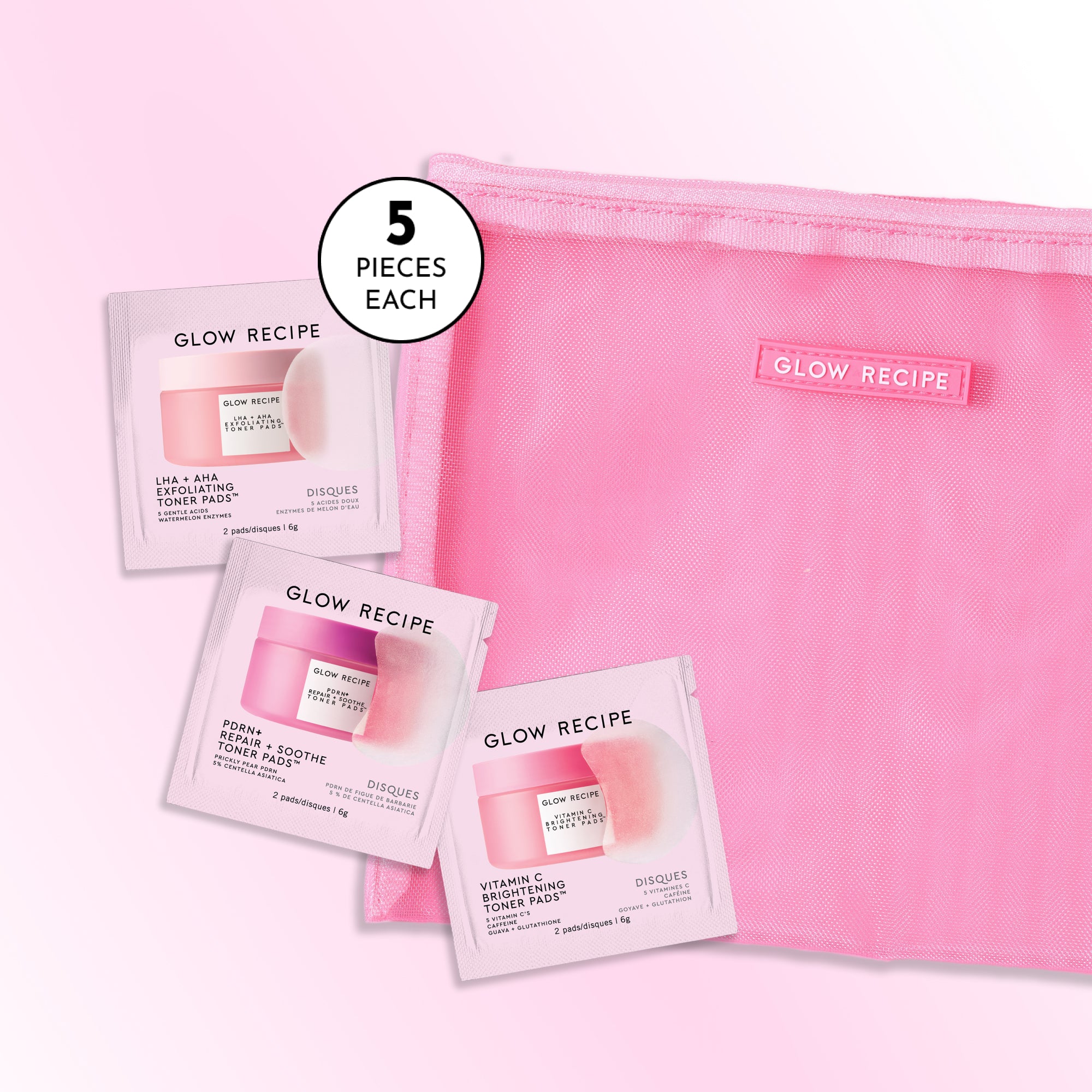 glutathione now reviews Korean Toner Pad Trial & Travel Kit