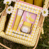 Banana Moisturizing Cream & Shimmer Lip Treatment Duo