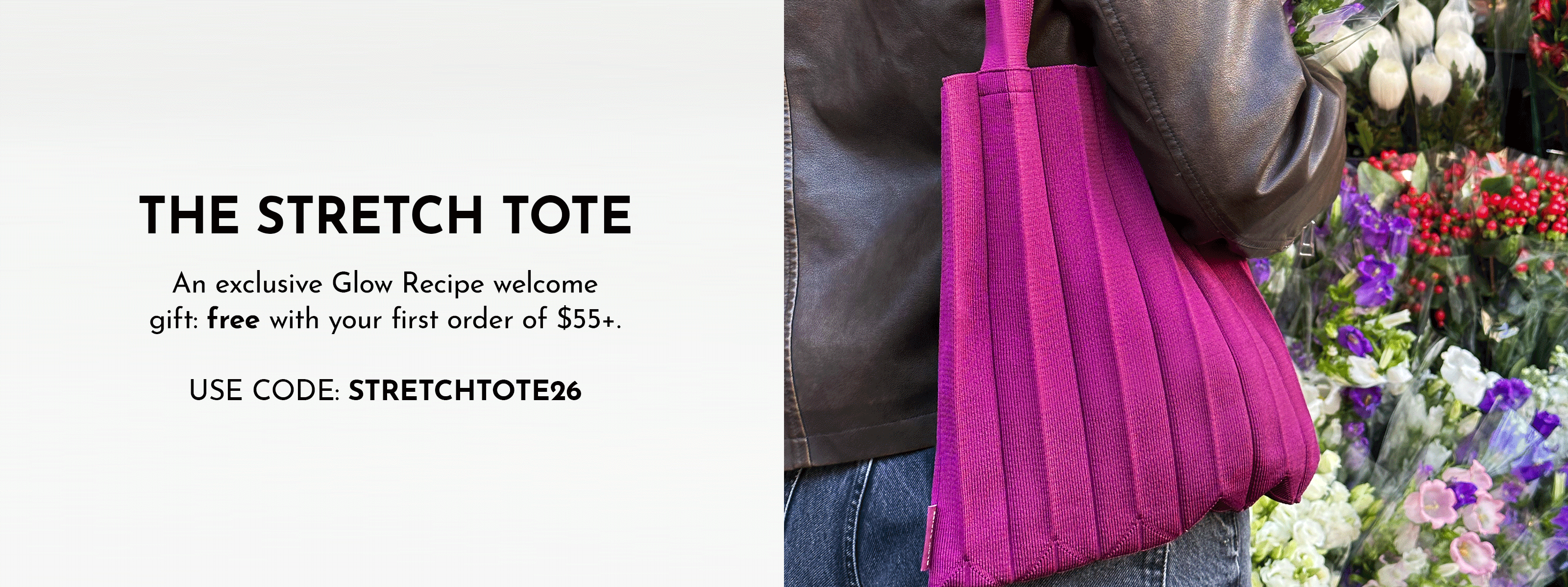 THE STRETCH TOTE - Free Gift