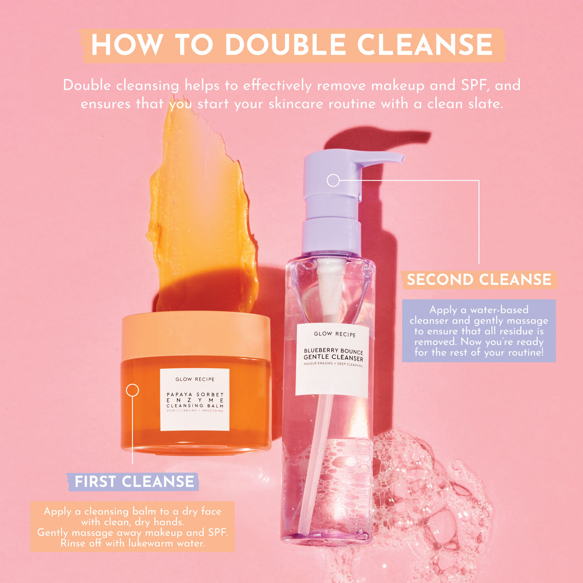 Clarifying Double Cleanse Duo | Glow Recipe