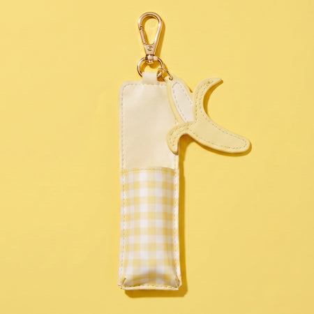 Banana Glass Balm Keychain