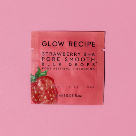 Strawberry BHA Pore Smooth Blur Drops Sachet Sample